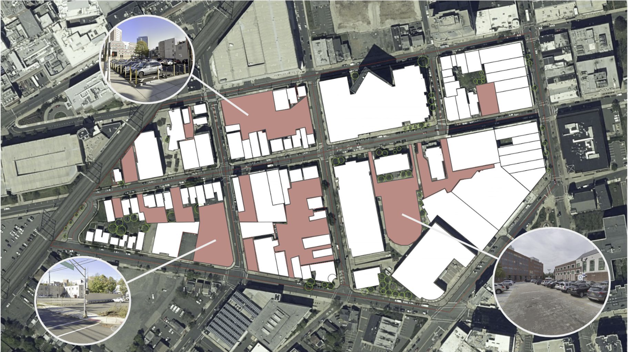 Parking site map